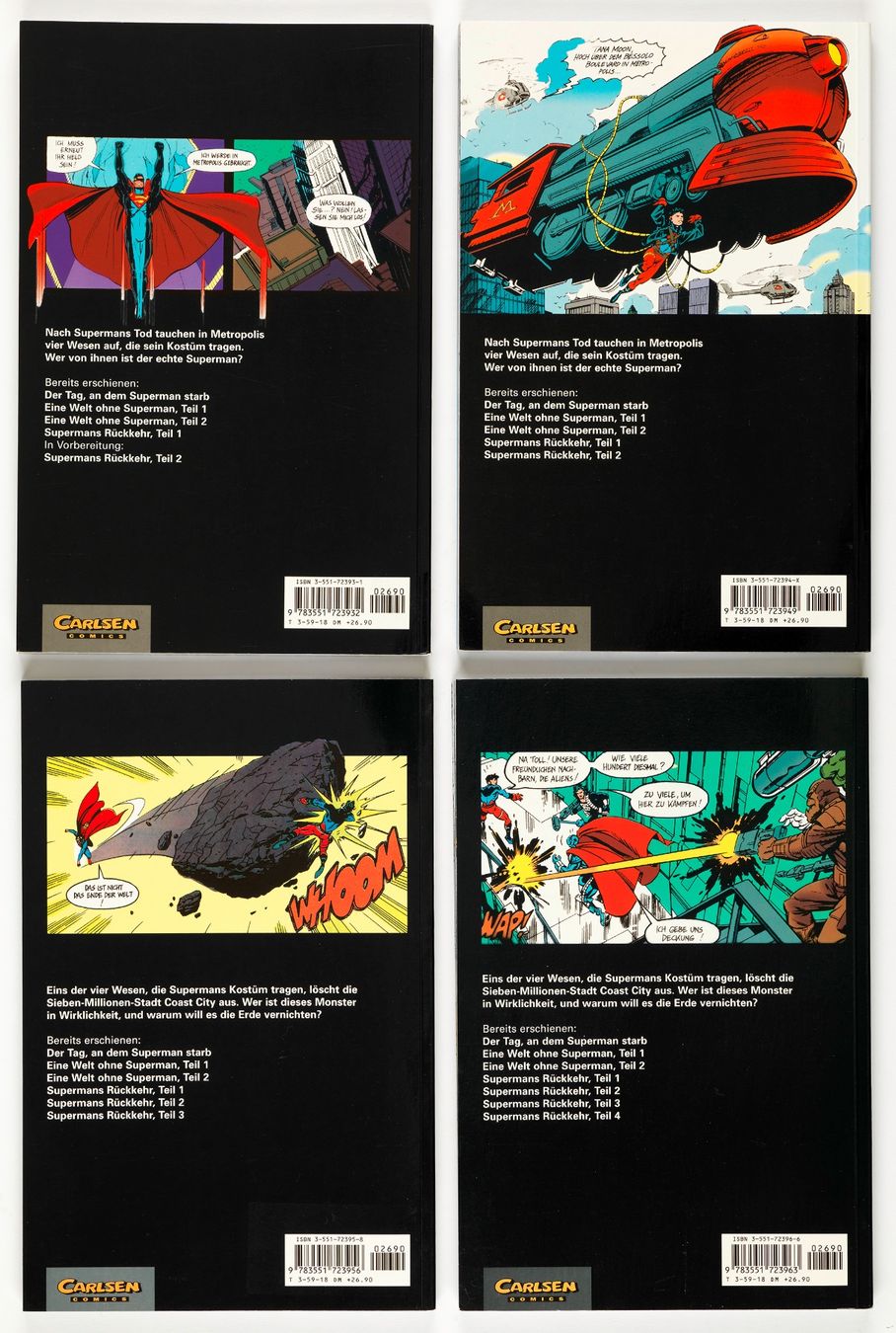 Fumetti: SUPERMANS RÜCKKEHR #1-4 – Usato da St. Gallen venduto da kobayashi-maru 2