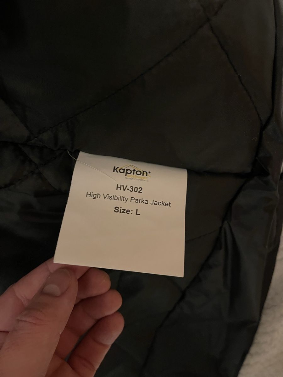 Giacche: High Visibility Safety/Security Parka – Nuovo (secondo la descrizione) da Genève venduto da kor_78mm 5