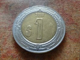 MEXIQUE   1  Peso  2010  Amérique-Sud