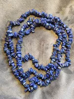 Lange köngisblaue Lapislazuli Halskette