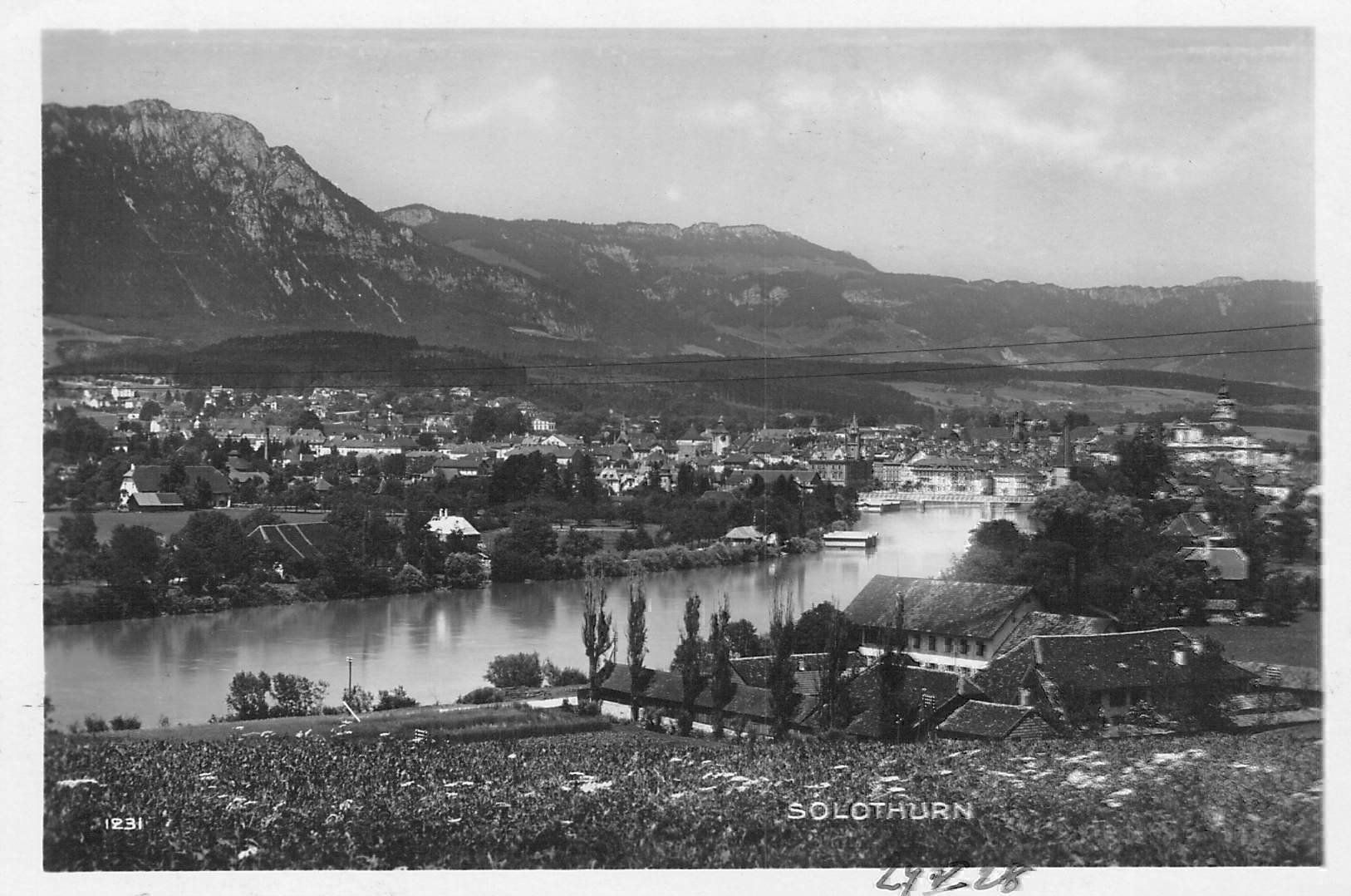 Ansichtskarten: -Solothurn – Gebraucht aus Reichenburg von Pipo-67