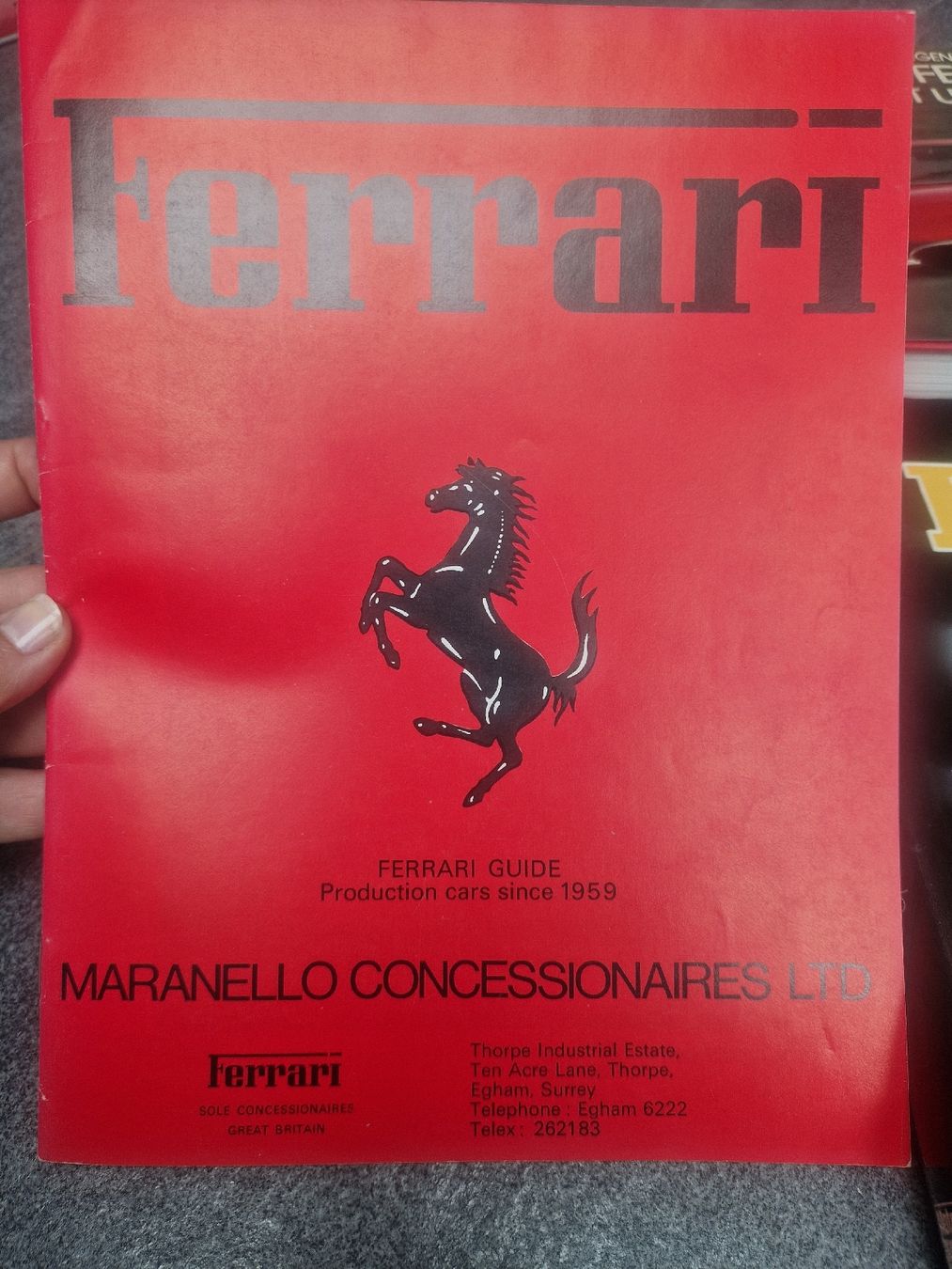 Bücher: Ferrari Bücher – Neu (gemäss Beschreibung) aus Zofingen von TR1981 1