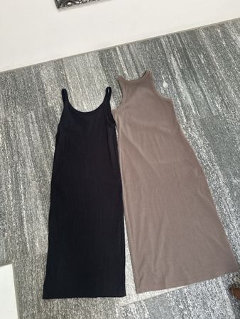 H&M Basics Tank Dress Bundle - Size Small, Summer Ready!