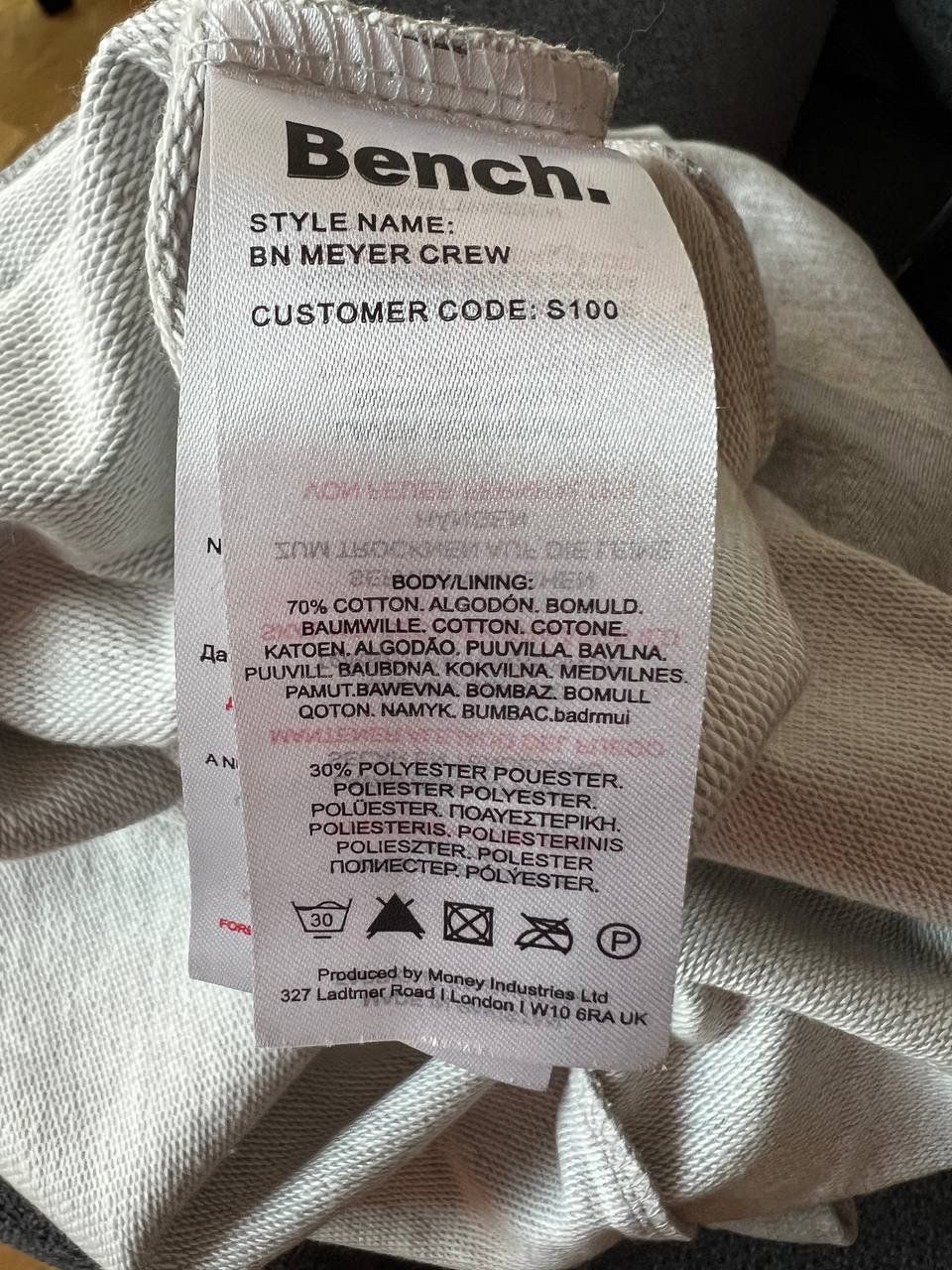 Bench Pulls & Sweat-shirts: Neue Pulli Bench 70%Cotton M – Neuf avec emballage d'origine à Riehen par ann_76jw 5