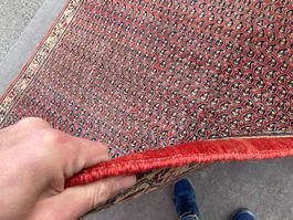 Saruk überall groß Boteh Design 300x208cm Teppich