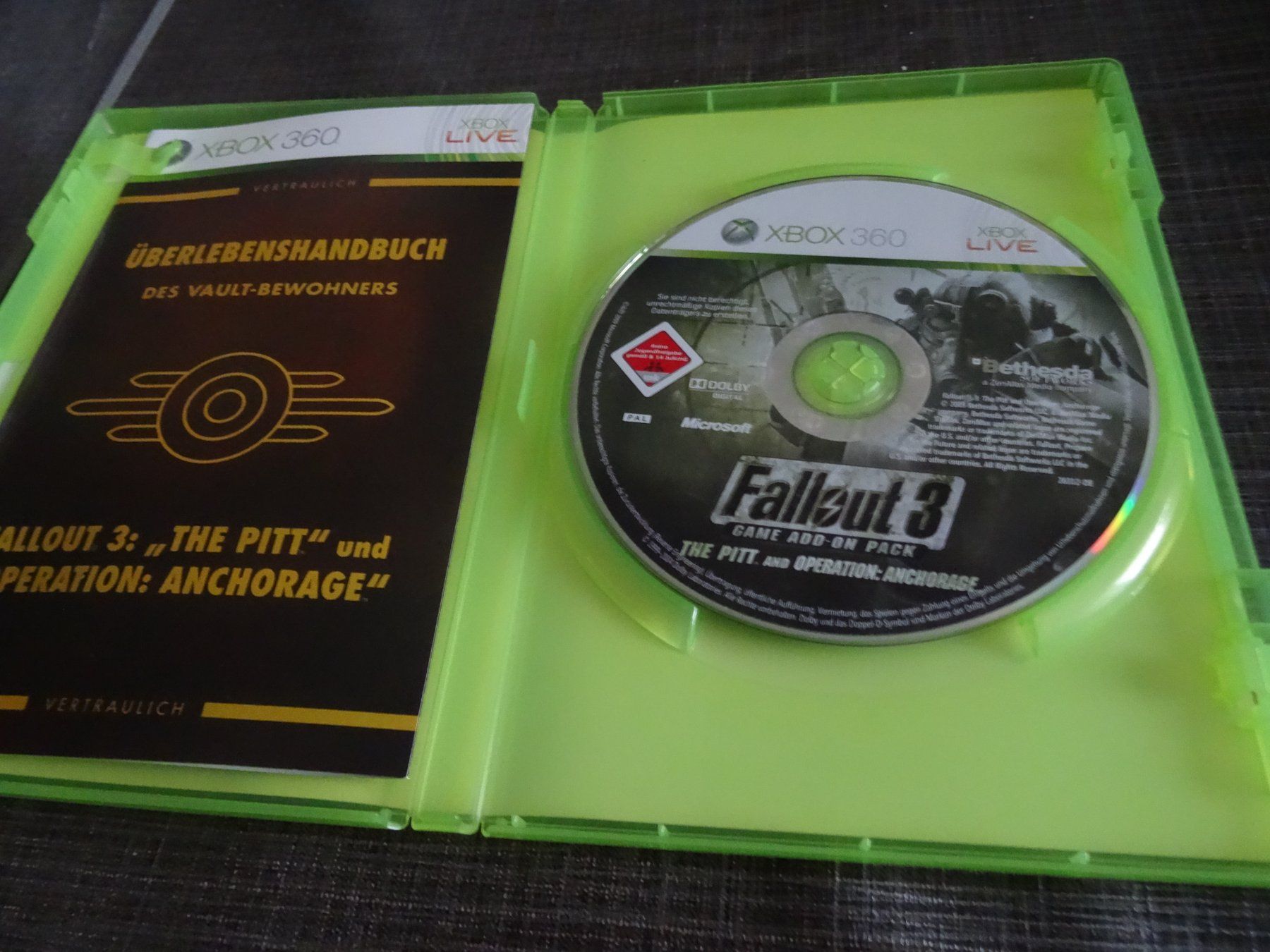 Giochi: Fallout 3 - Game Add-on Pack the Pitt and operation XBOX 360 – Usato da Olten venduto da Disc-Ausverkauf 1