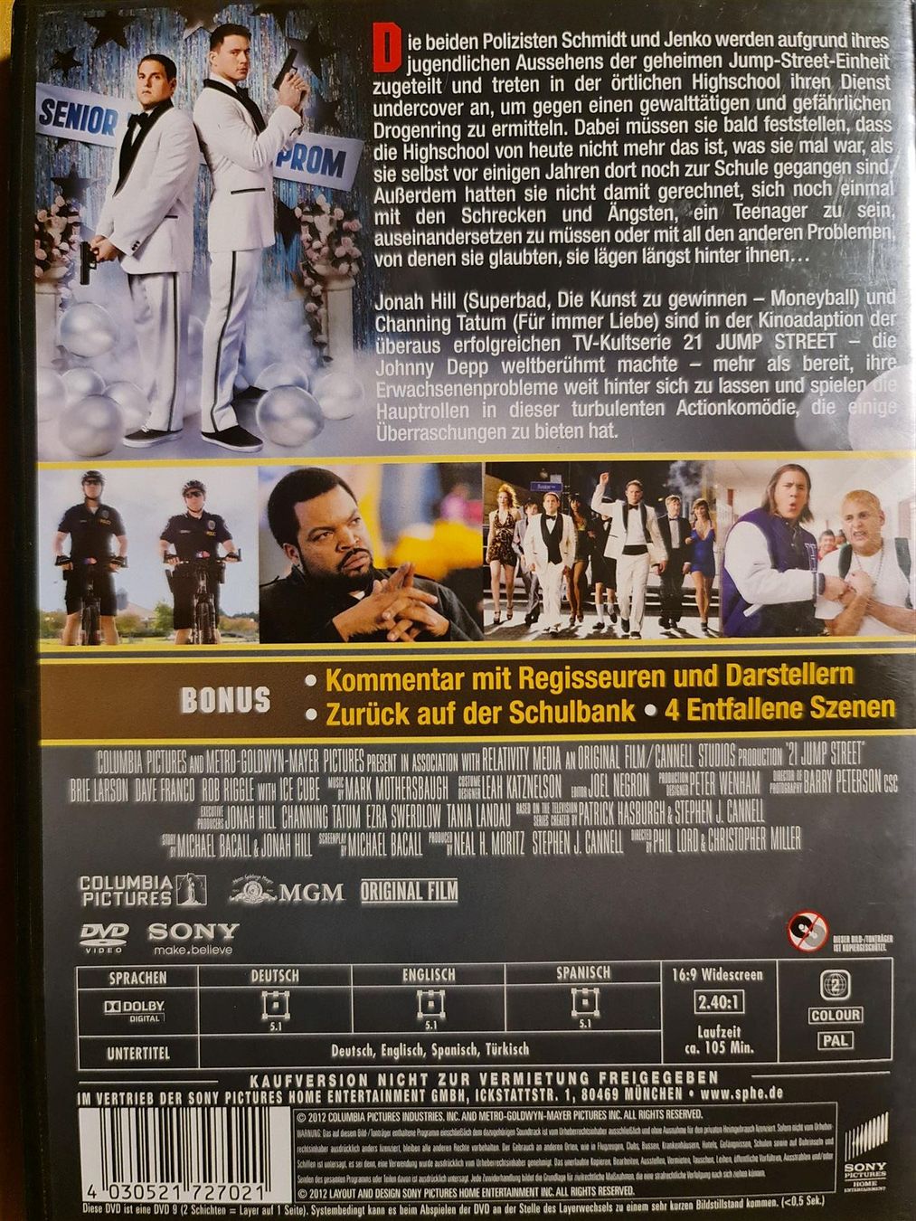 Alle DVDs: 21 Jump street – Gebraucht aus Dintikon von Vexi 1