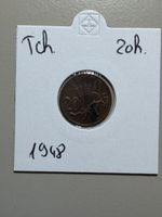 Tchécoslovaquie - 20 haleru - 1948