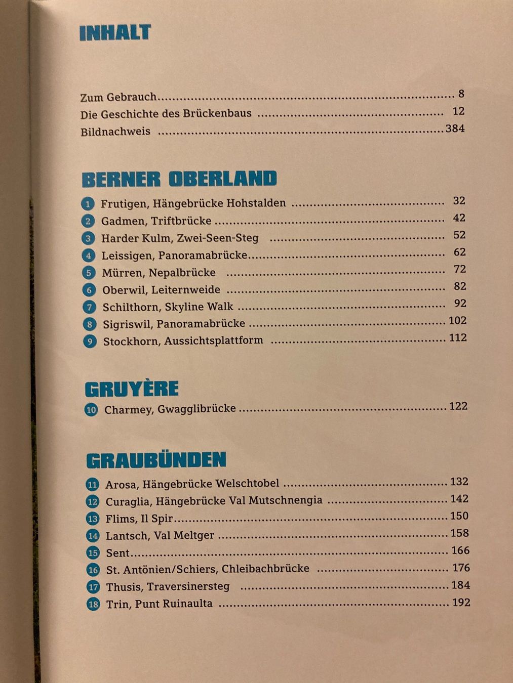 Bücher: Hängebrücken Führer Schweiz – Gebraucht aus Baden von Yoyo1 2