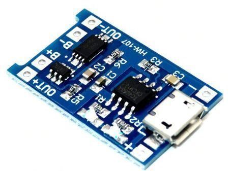 USB Ladegerät Modul 1S Micro USB Arduino und DIY (Neu und ...