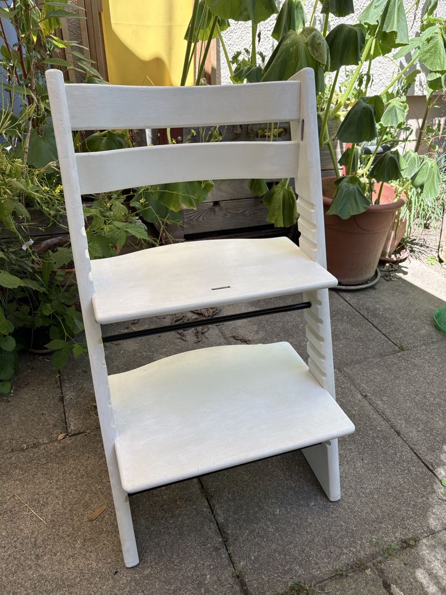 Stokke Chaises hautes: Tripptrapp Stokke weiss – D'occasion à Zürich par Claubieten