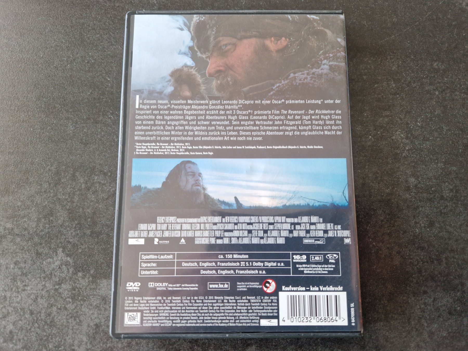 Tutti i DVDs: The Revenant DVD Topzustand – Usato da Buchs SG venduto da Herc01 2