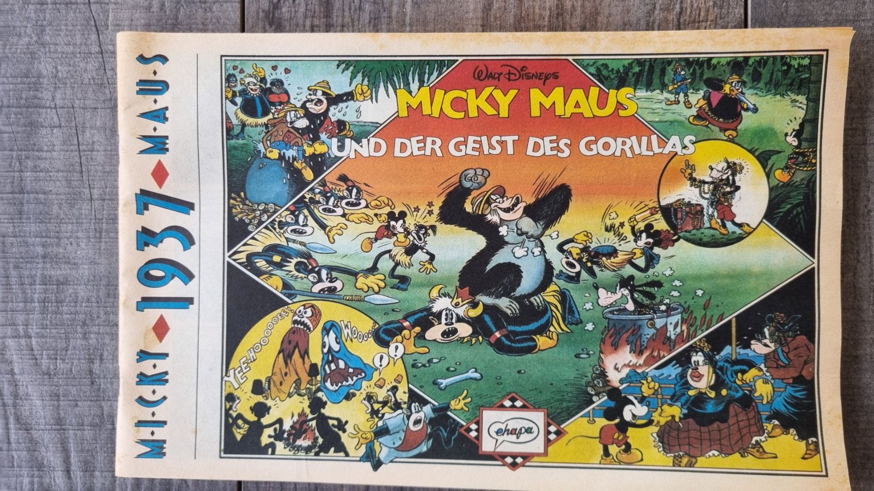 Fumetti: Micky Maus Comic 1937 "Der Geist des Gorillas" guter Zustand – Usato da Bözberg venduto da heinz-d