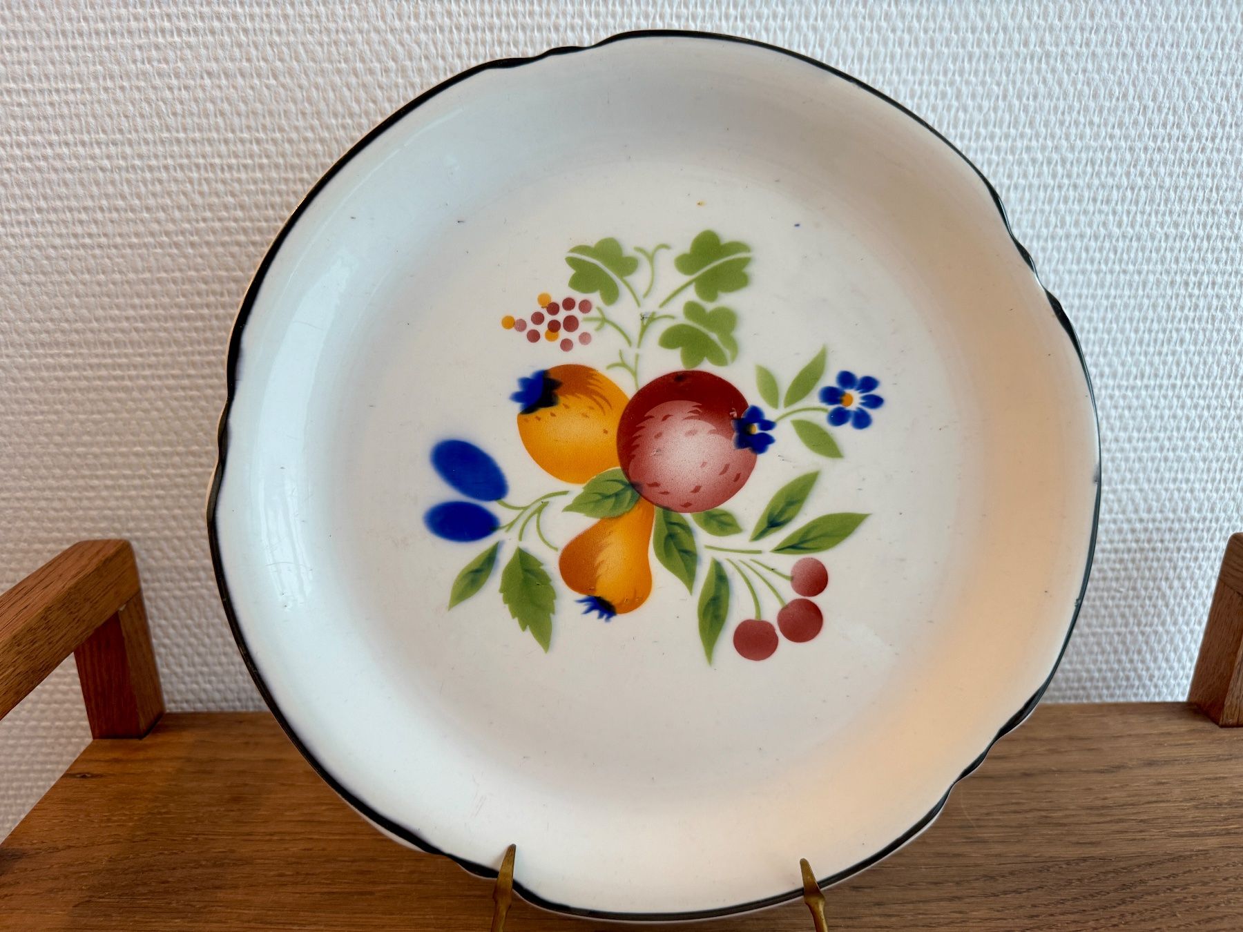 Piatti: Antiker Teller SMF Schramberg – Usato da Egg b. Zürich venduto da chantilly-lace