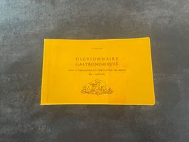 Dictionnaire Gastronomique 5 Langues E. Neiger