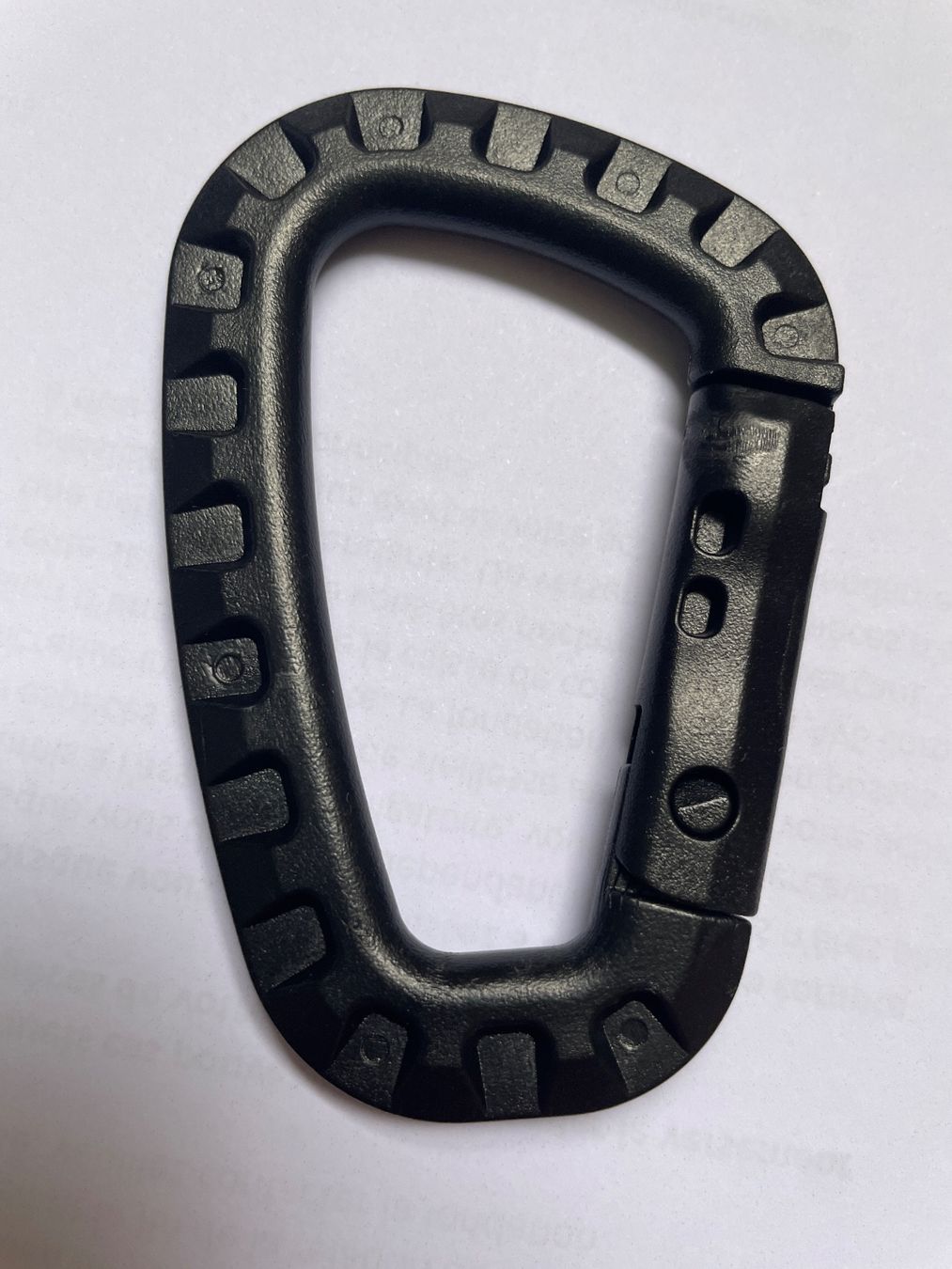 Kletterausrüstungen: Mousqueton Tactique noir – Neu (gemäss Beschreibung) aus Grandson von RioDeltaLima