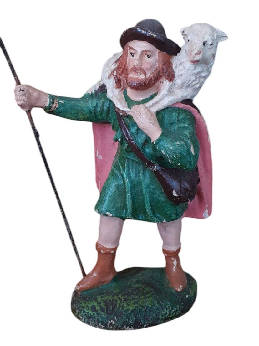 Statuette: Krippenfigur Hirte 1900 – Usato da Mörschwil venduto da lindaswunderkiste