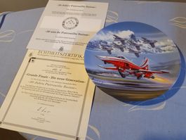 Langenthaler Porzellan, "30 Jahre Patrouille Suisse"