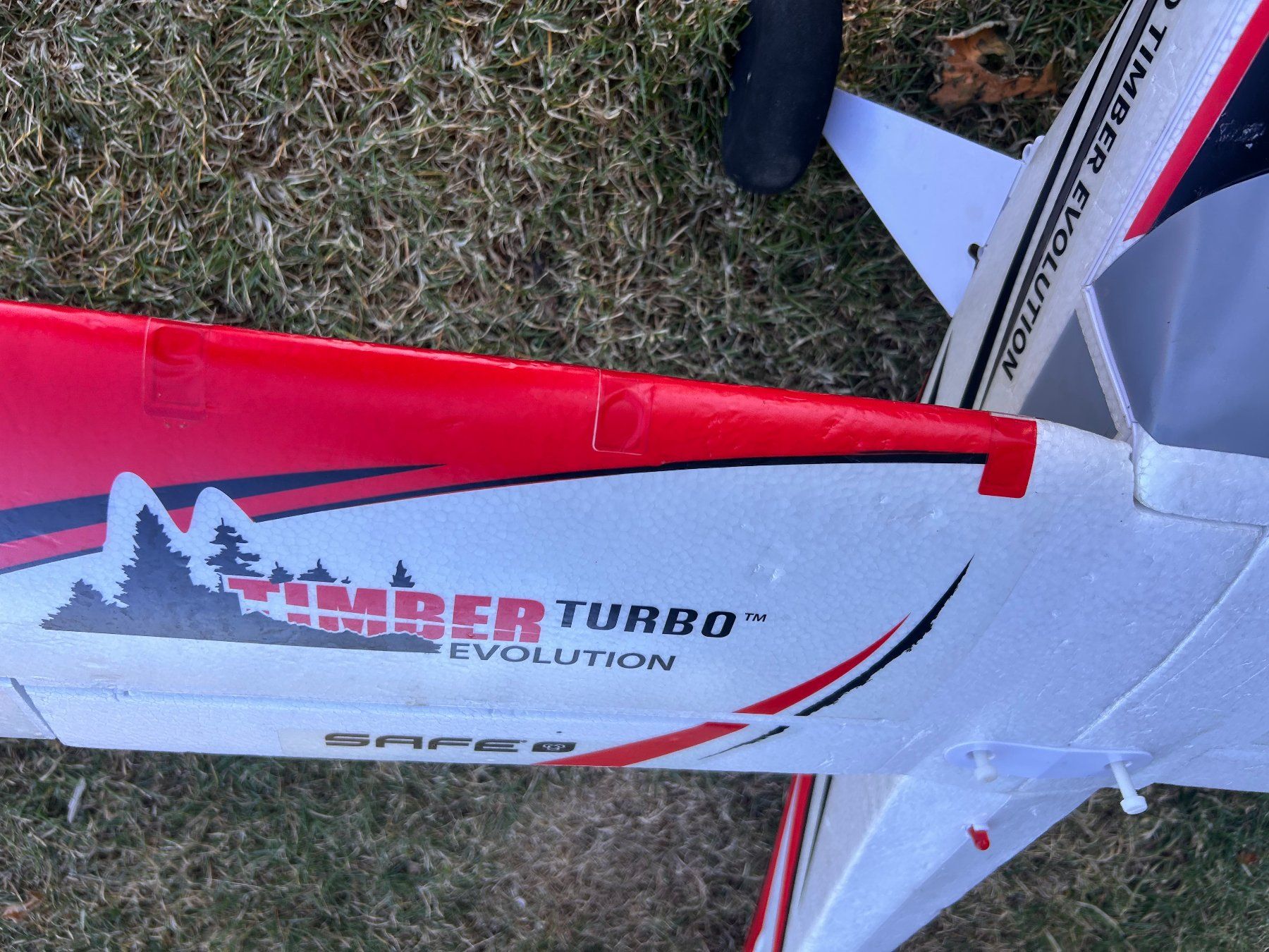 E-Flite Modellismo RC: Flugzeug Modell Timber Turbo Evolution 1.5 m – Usato da Düdingen venduto da andiguin 3