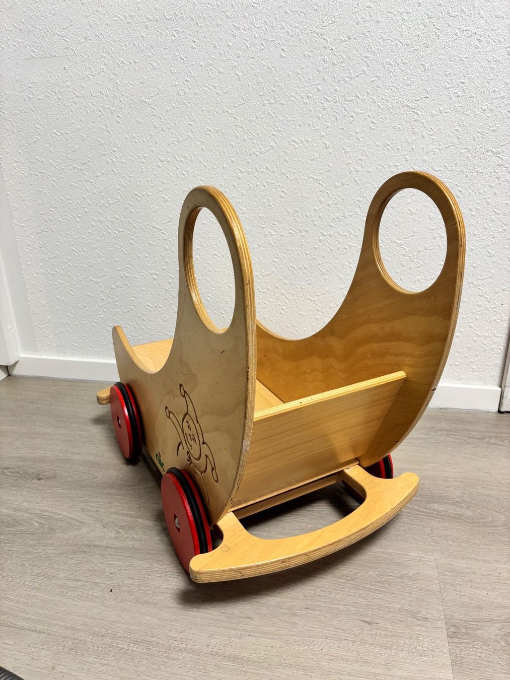 Carrozzine per bambole: NIC Puppenwagen aus Holz – Usato da Bottmingen venduto da ana_5hrv 3