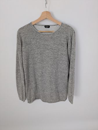 Diesel Herren T-Shirt Baumwolle Grau, Gr.S Top Zustand!