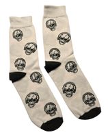 Socken Totenkopf / Skull / Kopfhörer / Helloween
