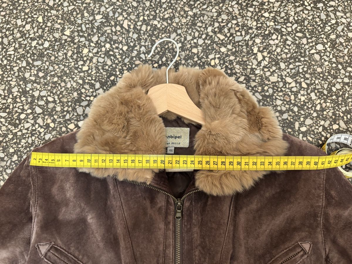 Giacche: Brown suede fur vintage jacket size S-M – Usato da Zürich venduto da gva_r9gs 6