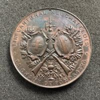Schützenmedaille La Chaux de Fonds 1886 Schweiz