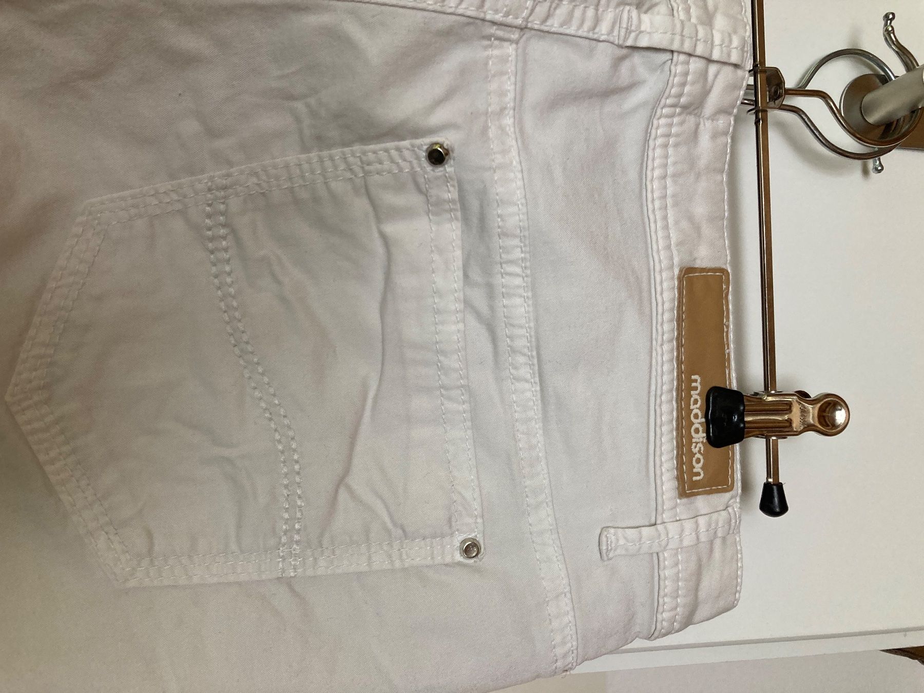 Maddison Pantaloni: Damen Hose lang Gr 38 weiss Maddison – Usato da Uesslingen venduto da manu-ela41 3