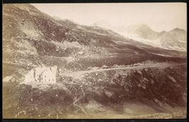 Fotografie Furkapass, das Furka Hotel, u
