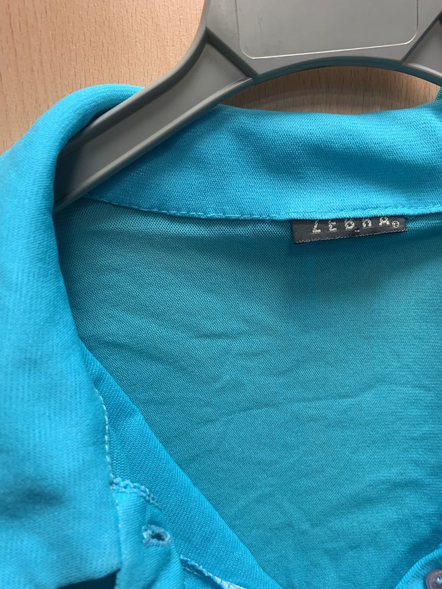 Zebra Camicette: Chemise crop bleu electrique – Nuovo (secondo la descrizione) da Montreux venduto da Izapeche811 1