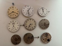 LONGINES TISSOT TASCHENUHREN LOT -  LAGERAUFRÄUMUNG