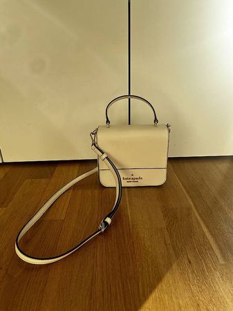 Kate Spade New York STACI SQUARE CROSSBODY cremeweiss