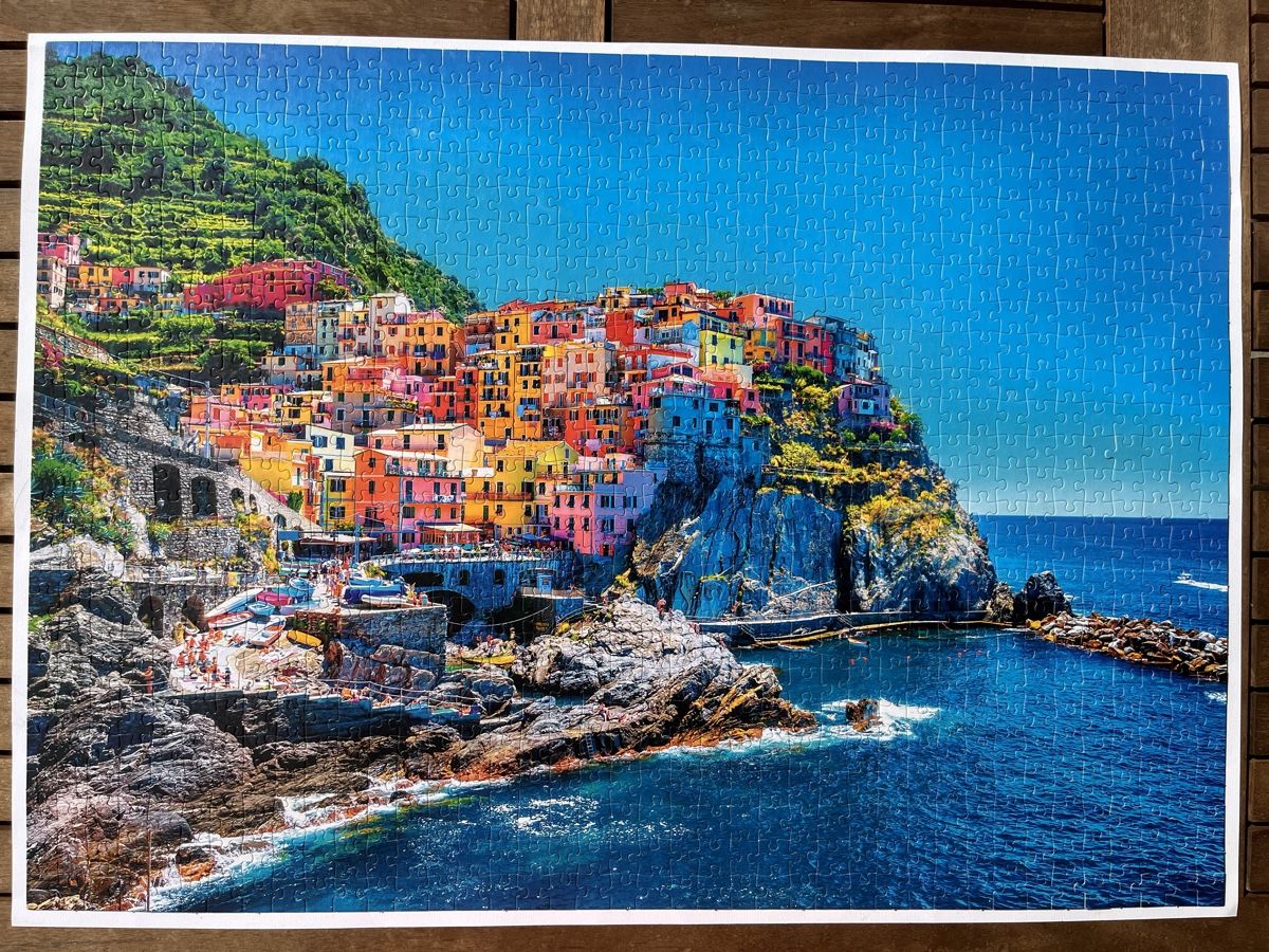 Puzzle: Puzzle Manarola Ligurien – Usato da Zürich venduto da Gurkis