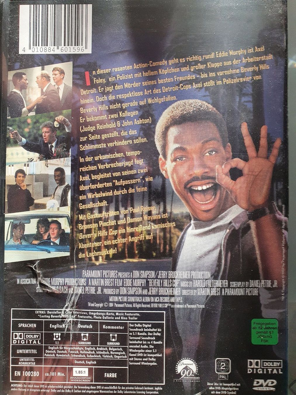 Tutti i DVDs: DVD Beverly Hills Cop - (Eddie Murphy) – Usato da Zumholz venduto da Paedin 1