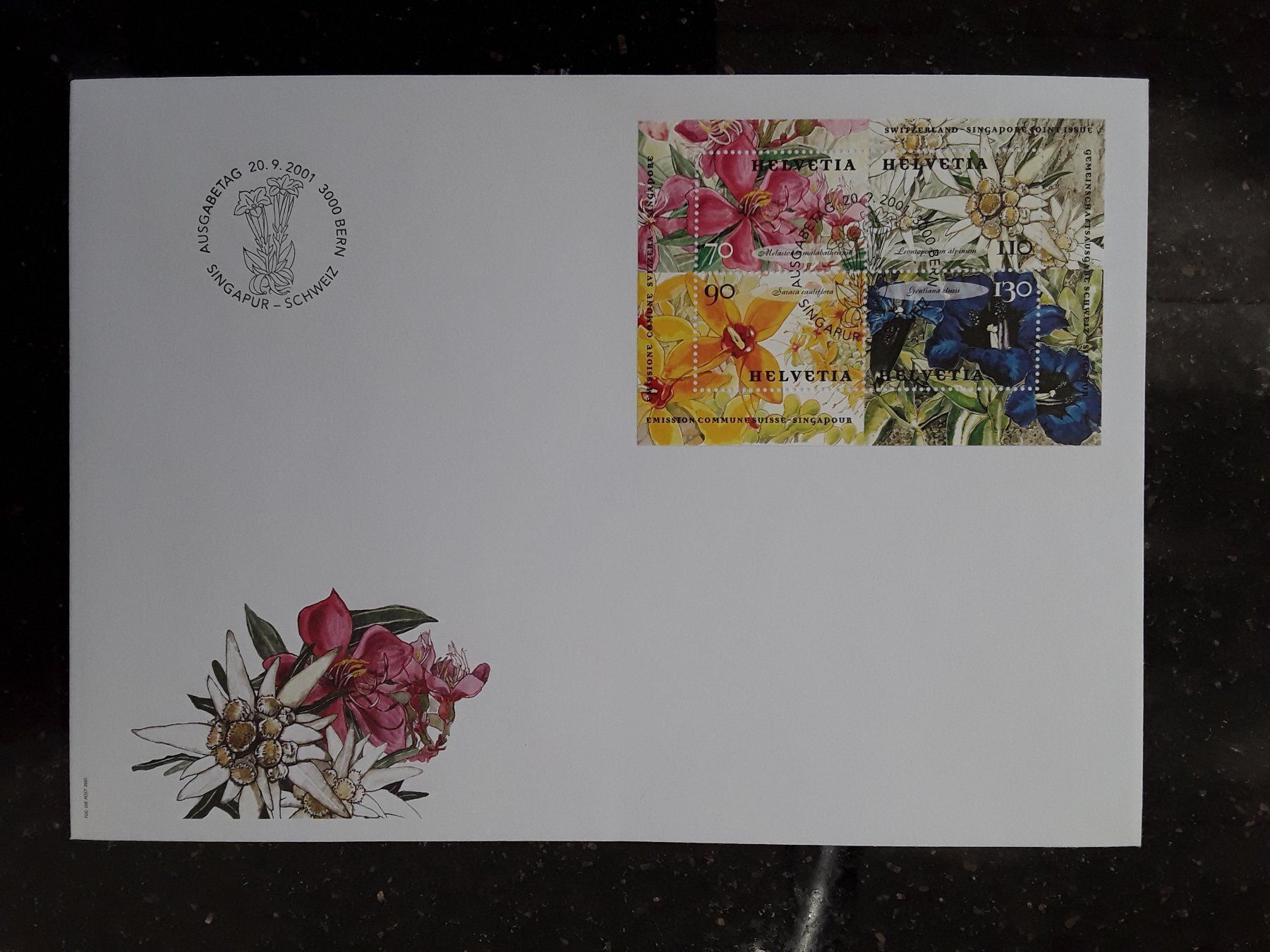 Alle Briefmarken: Brief 20.9.2001 FDC – Gebraucht aus Bazenheid von derdelorean01