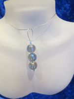 Anhänger Aqua Aura Bergkristall