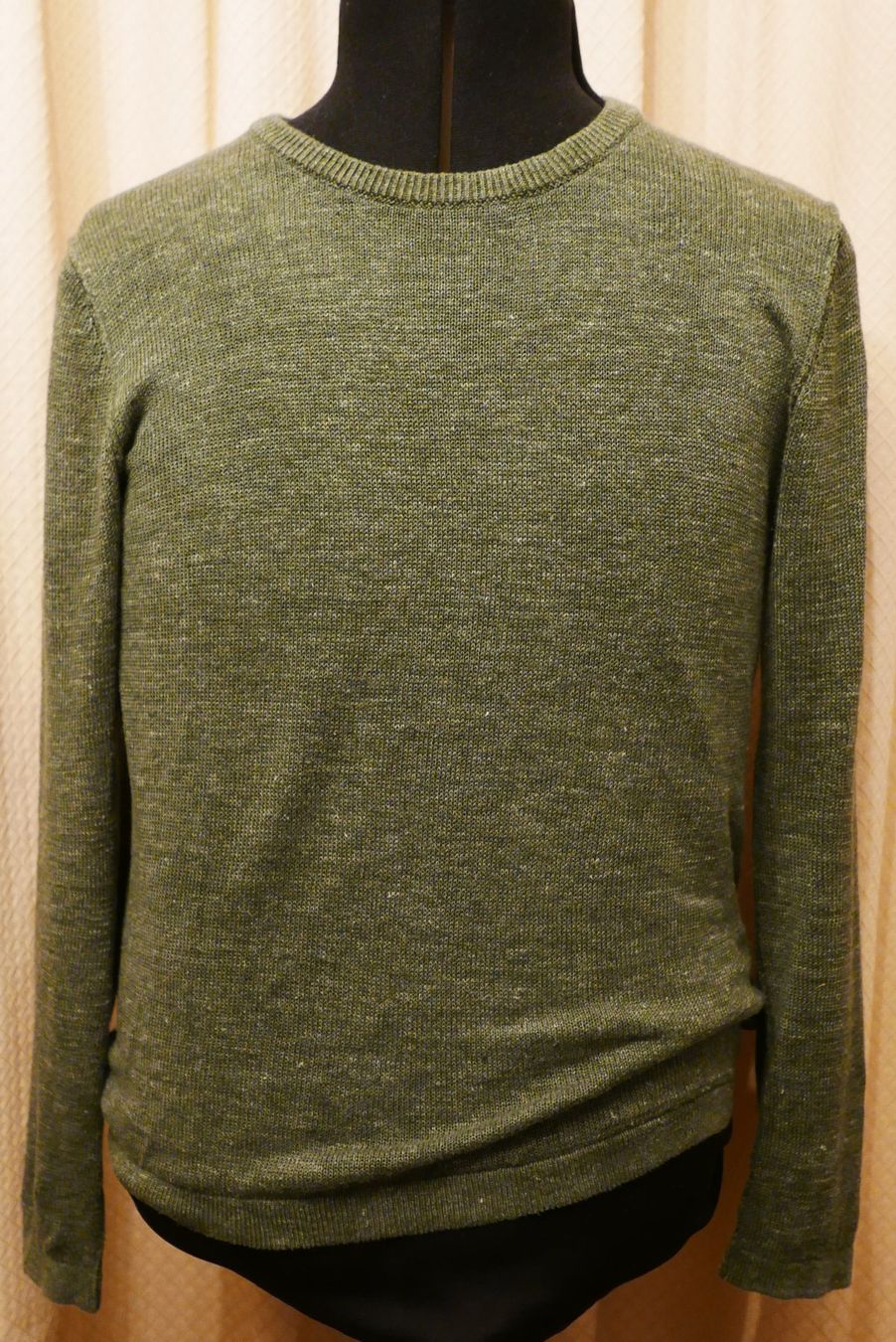 Navyboot Maglioni & Felpe: Pull col rond NAVYBOOT 100% Lin vert – Usato da Nyon venduto da WHTF 1