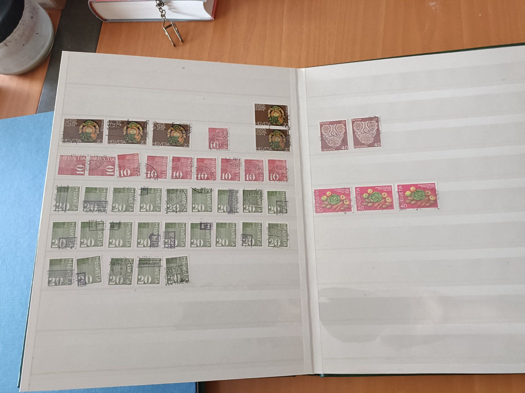 Album: Briefmarken Album Schweiz – Usato da Luzern venduto da tristan696 3