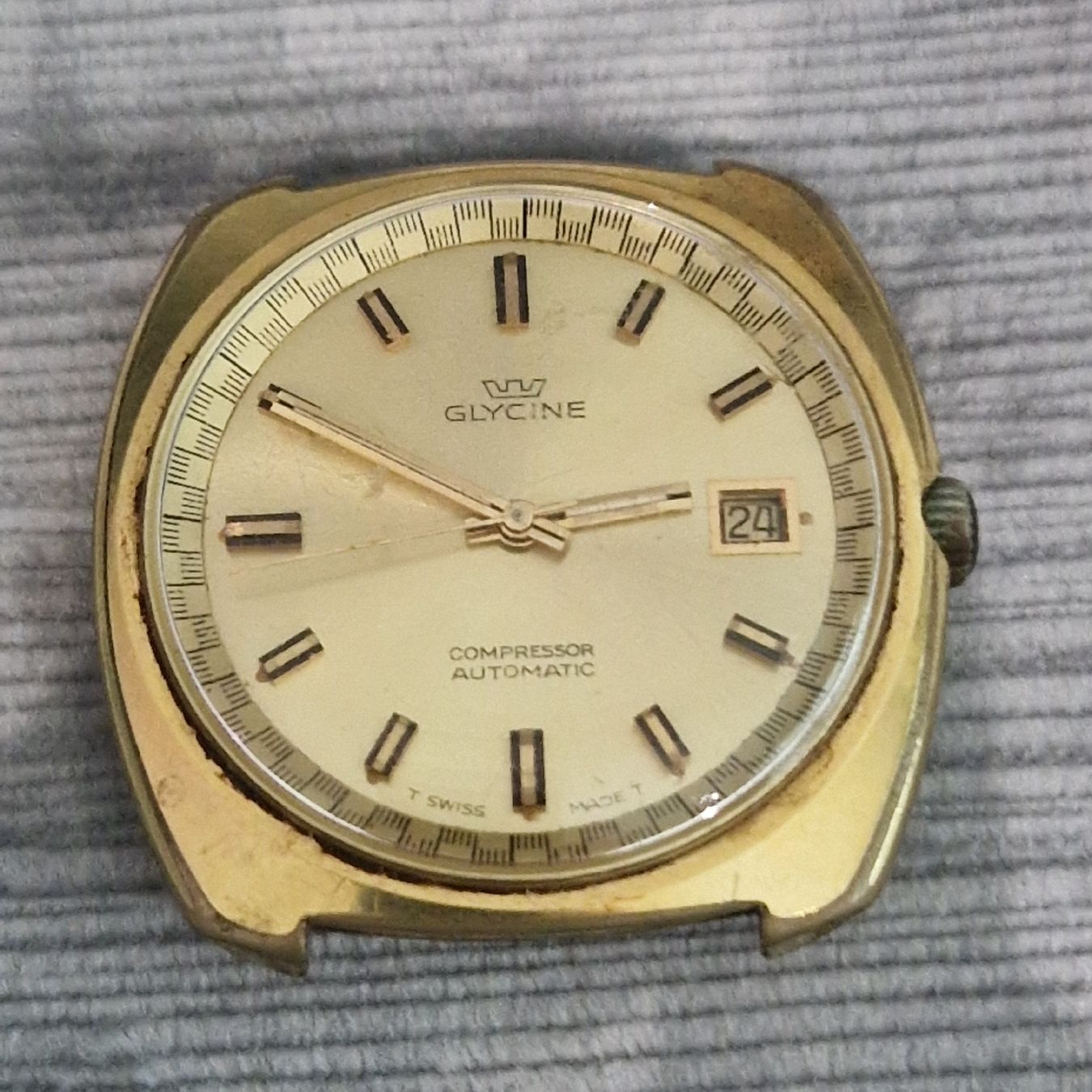 Glycine Orologi: Glycine Compressor Automatic Herrenuhr  – Usato da Reiden venduto da Flohmarkt-77 1