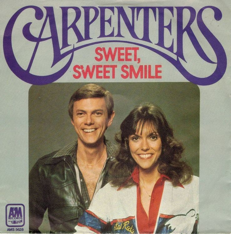 Dischi in vinile: Carpenters  --  Sweet, Sweet Smile  Single7 – Usato da Rheinau venduto da asteng