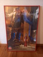 Coca-Cola Poster im Bilderrahmen