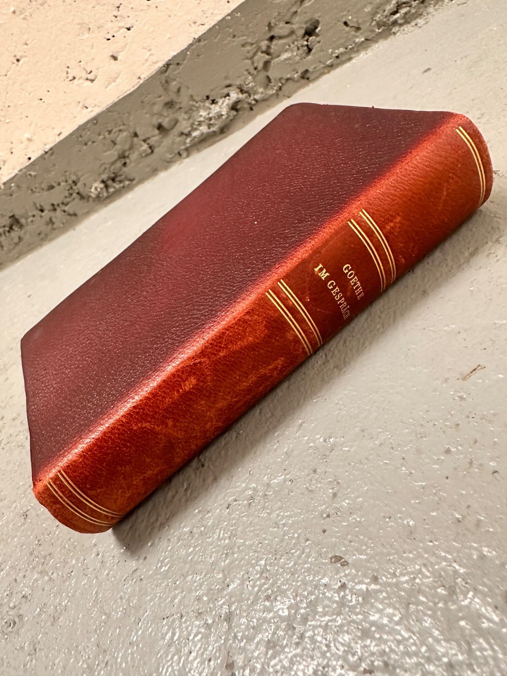 Livres: Goethe im Gespräch – D'occasion à Vaduz par valeole