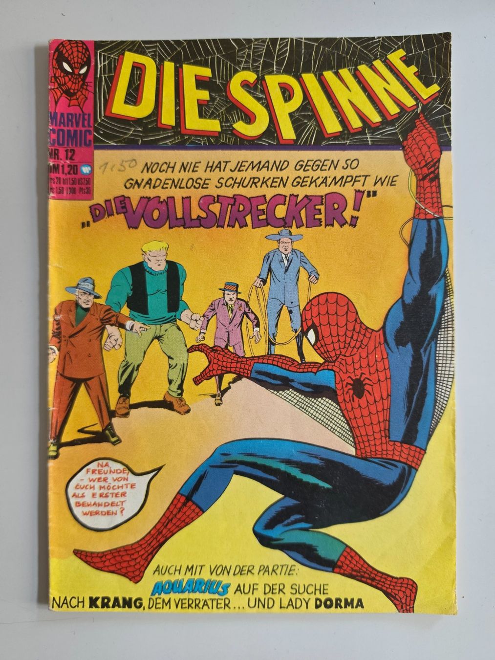 BD: Die Spinne 12, Williams, Zustand 2 – D'occasion à Winterthur par Bratwurstbrater 1