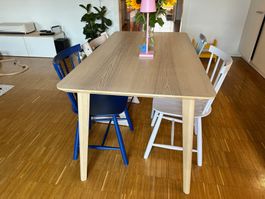 Massivholztisch
