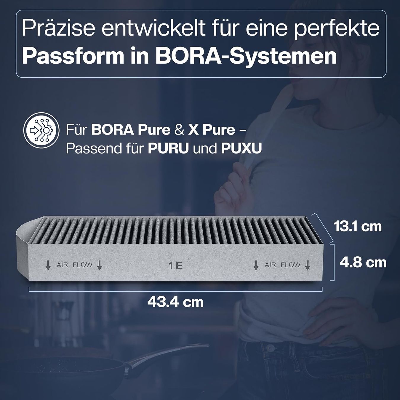 Lüftung: Aktivkohlefilter Bora Pure Umluft Dunstabzug Geruchsfilter – Neu und originalverpackt aus Schaffhausen von Alvora 3