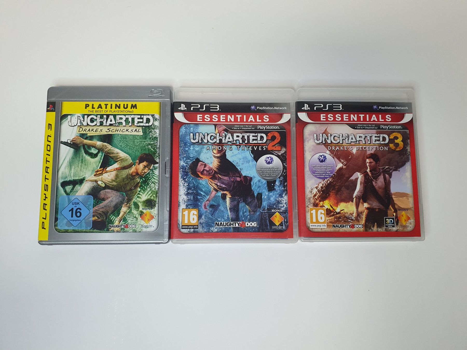 Giochi: Uncharted 1 / 2 / 3 - PS3 – Usato da Thun venduto da SkateAndDie
