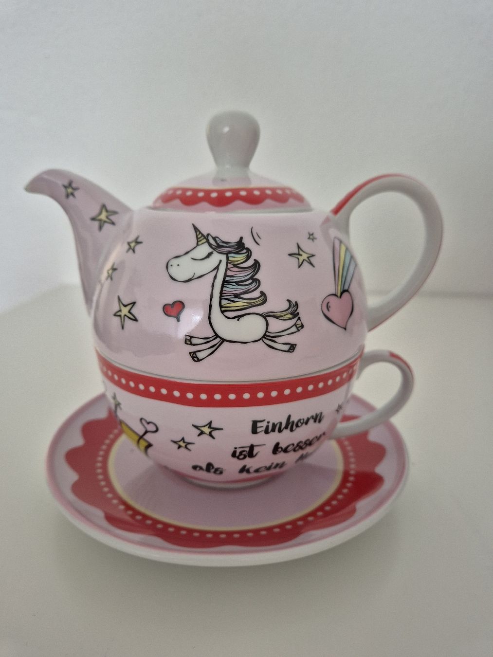 Set di piatti: Einhorn Teeset – Nuovo (secondo la descrizione) da Zug venduto da fransunray 1