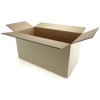 50 St. 80x40x40cm (LxBxH)- 2-wellig - Faltschachtel braun
