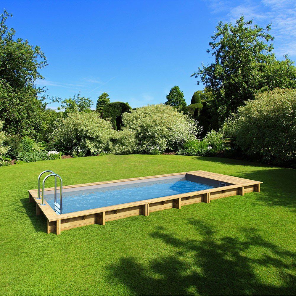 Piscine: Piscine bois Pool'n Box 6.20x2.50. – Nuovo e nell'imballaggio originale da Martigny venduto da ShowroomXL